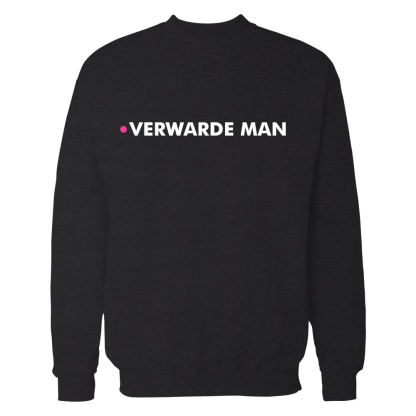 verwarde man hoodie black