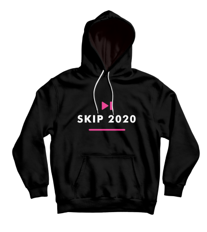 skip 2020 hoodie black