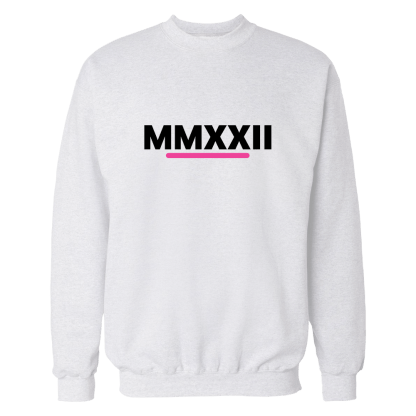 mmxxii sweatshirt white