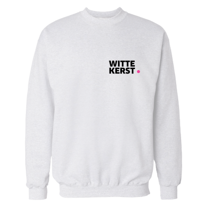 Witte Kerst sweatshirt - wit 1 Witte Kerst sweatshirt - wit