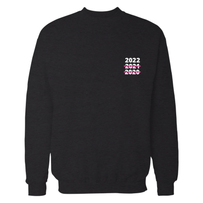 2022 sweatshirt zwart