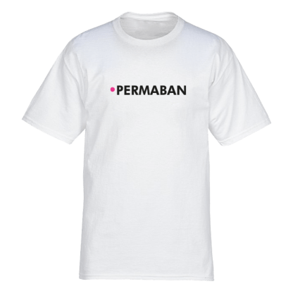 permaban tshirt wit