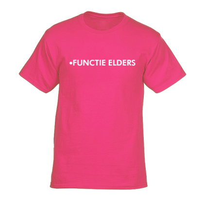 functie elders hoodie magenta