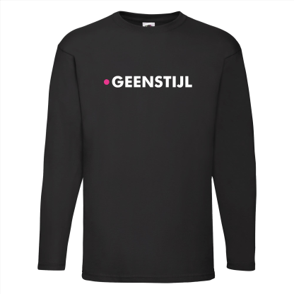 geenstijl long sleeve black