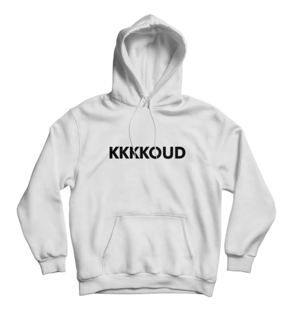 kkkkoud hoodie wit