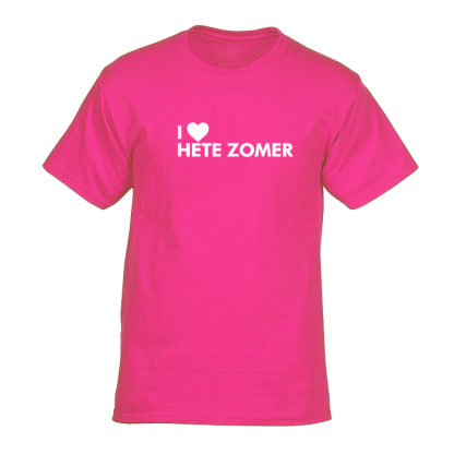 i love hete zoomers shirt magenta